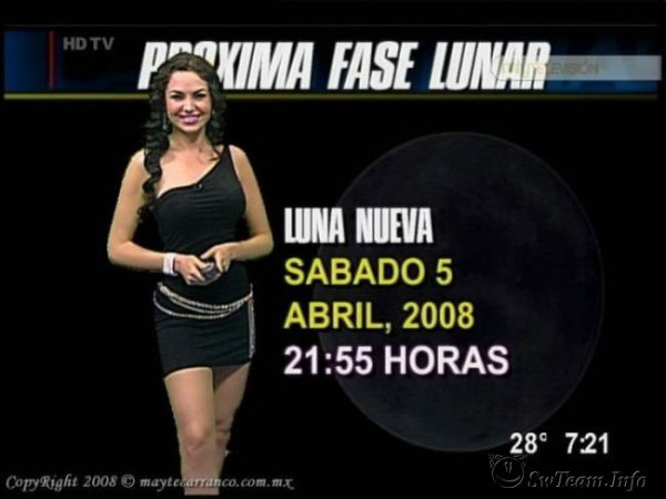 ������� �������� ������ Mayte Carranco �� TV Mexico  