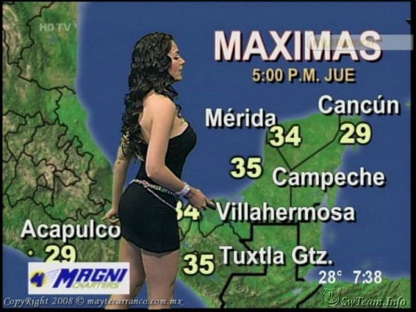 ������� �������� ������ Mayte Carranco �� TV Mexico  