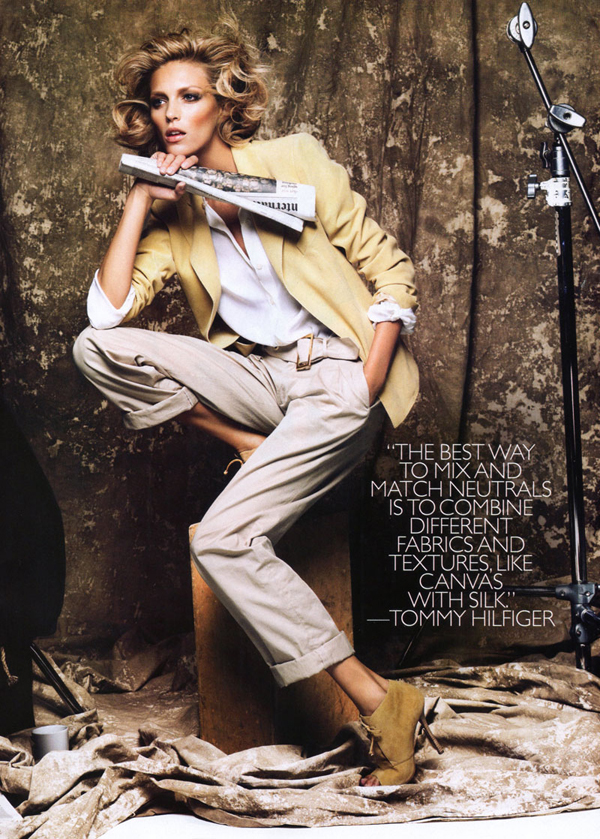 Anja Rubik ��� Harper's Bazaar 