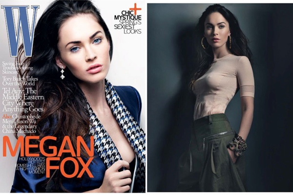 Меган Фокс Megan Fox в мартовском номере журнала W Меган Фокс Megan Fox в мартовском номере журнала W