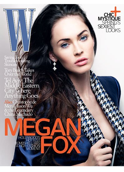 Меган Фокс Megan Fox в мартовском номере журнала W Меган Фокс Megan Fox в мартовском номере журнала W