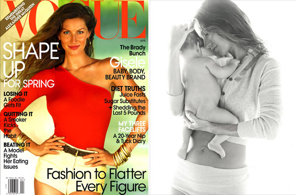 Жизель Бюндхен в апрельском Vogue USA Жизель Бюндхен в апрельском Vogue USA