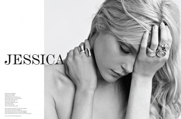 Джессика Стэм Jessica Stam для Vs Джессика Стэм Jessica Stam для Vs