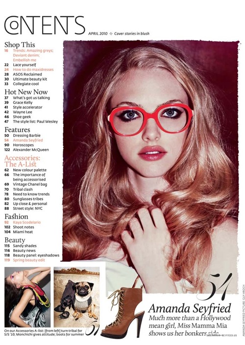 ������ ������� Amanda Seyfried � Glamour, Esquire 