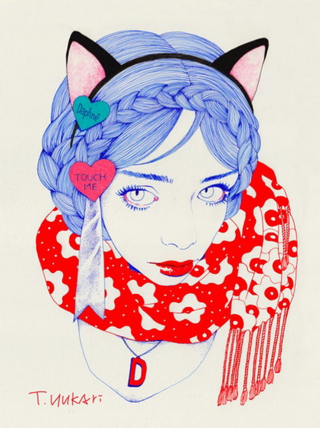 Новые работы японского иллюстратор Юкари Теракадо Yukari Terakado Новые работы японского иллюстратор Юкари Теракадо Yukari Terakado