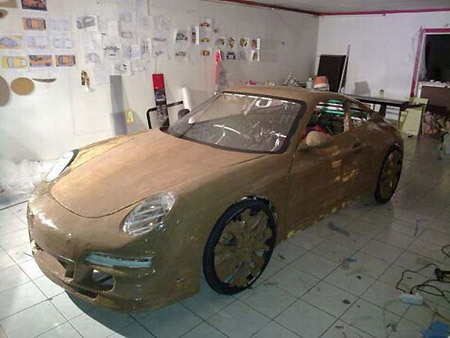 Как сделать Porsche 911 GT3 RS своими руками Как сделать Porsche 911 GT3 RS своими руками
