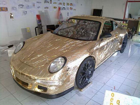 Как сделать Porsche 911 GT3 RS своими руками Как сделать Porsche 911 GT3 RS своими руками
