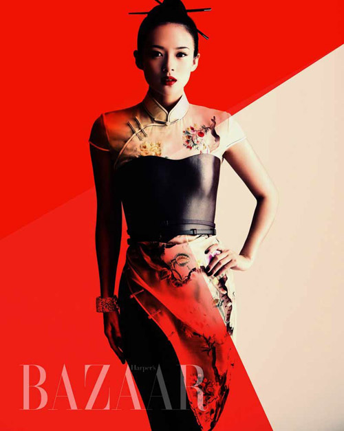 ���������� ���� ��� � Zhang Ziyi �P! ��� ���������� Harper`s Bazaar  