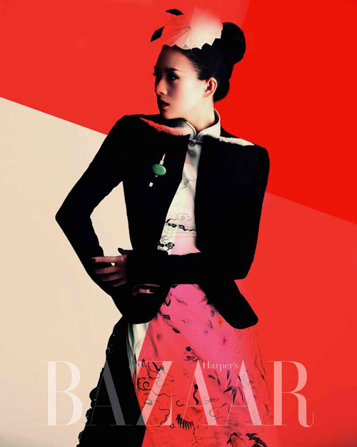 ���������� ���� ��� � Zhang Ziyi �P! ��� ���������� Harper`s Bazaar  