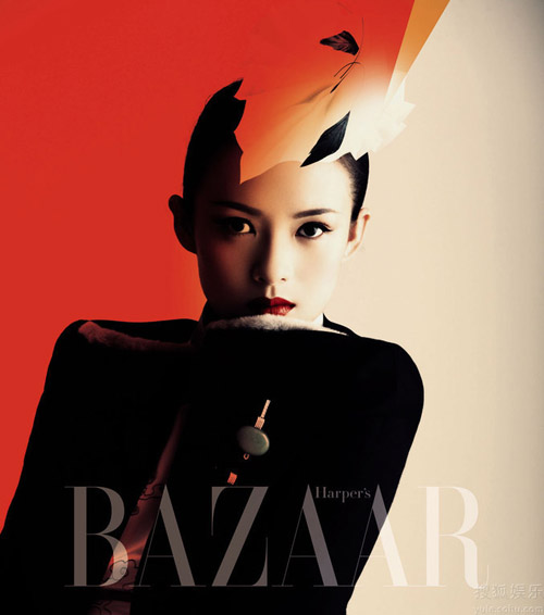 ���������� ���� ��� � Zhang Ziyi �P! ��� ���������� Harper`s Bazaar  