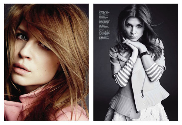 ������� ����� Cl�mence Po�sy � Marie Claire US