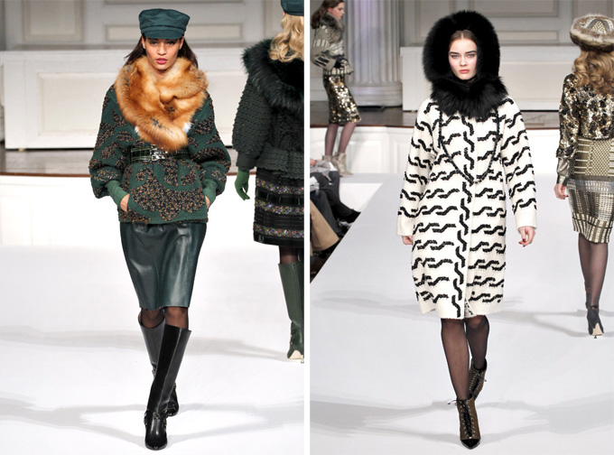 ������ ���� � ��� �����: Oscar de la Renta (Fall 2011)
