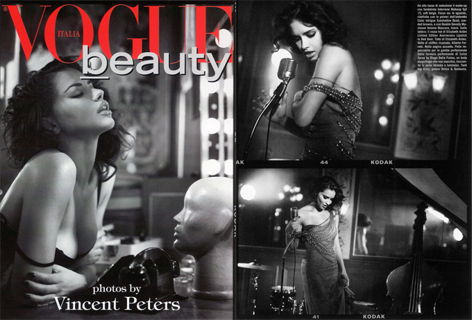 ������� ���� Adriana Lima � Vogue Italia