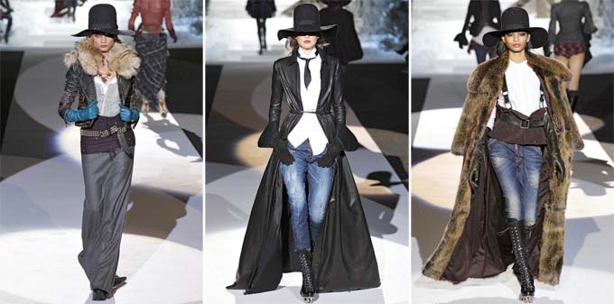 ������ ���� � ������: DSquared2 Fall 2011