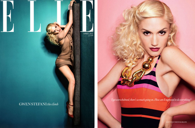 Gwen Stefani ���� ������� � Elle UK