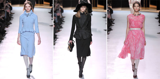 ������ ���� � ������: Nina Ricci Fall 2011