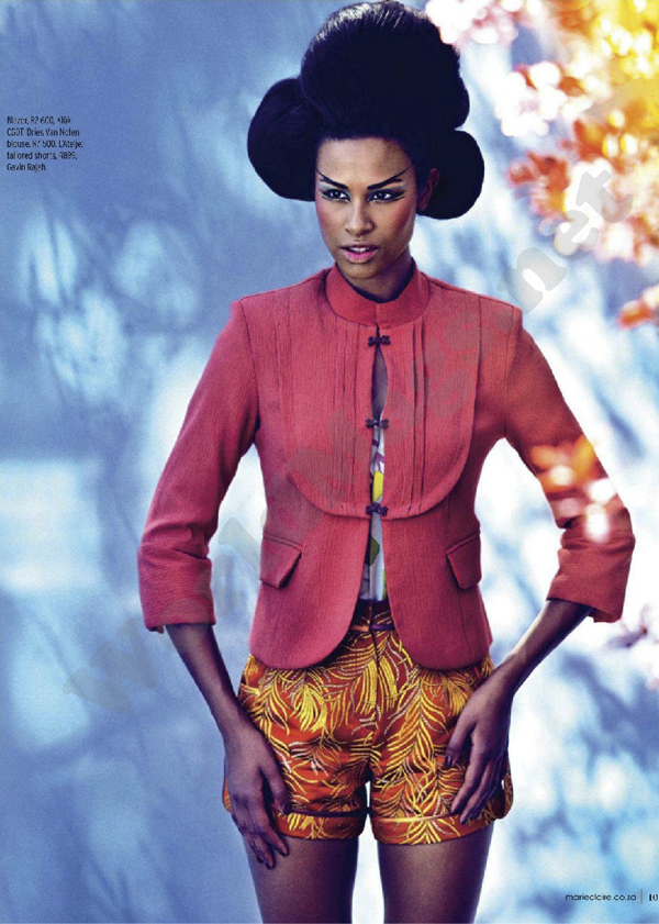 ��������� �������� � Marie Claire ���. ���� Alexandra Collins