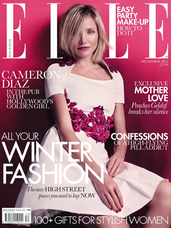 ������� ĳ�� � Elle UK. ���� Cameron Diaz