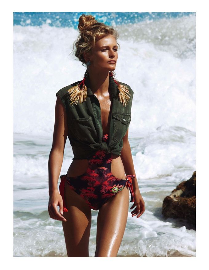 ���� ³�������� �� ������ ������� ��� Vogue Paris. ���� Edita Vilkeviciute �� Isabeli Fontana.
