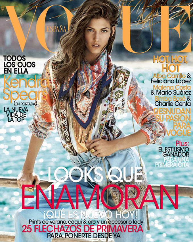Кендра Спирс в Vogue Spain. Фото привлекательной брюнетки Kendra Spears Кендра Спирс в Vogue Spain. Фото привлекательной брюнетки Kendra Spears