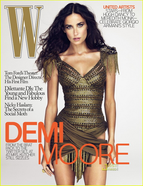 ���� ��� Demi Moor �� ������� W Magazine