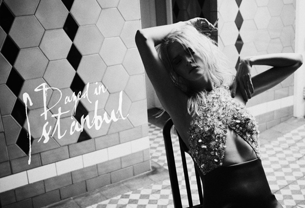 ������ ���� Carmen Kass � �������� Harper's Bazaar. Dazed in Instanbul