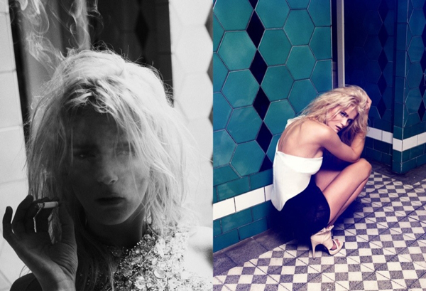 ������ ���� Carmen Kass � �������� Harper's Bazaar. Dazed in Instanbul