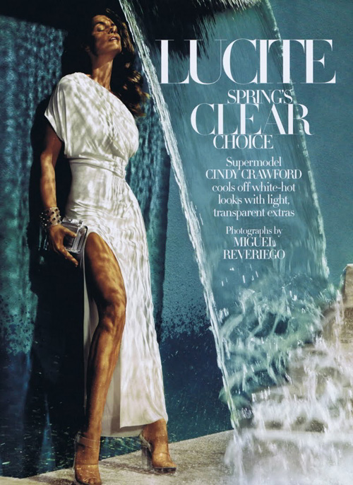 ����� �������� Cindy Crawford ��� Harper's Bazaar