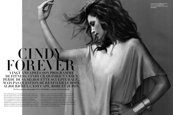 Синди Cindy Crawford навсегда. Фотосессия Синди Cindy Crawford навсегда. Фотосессия