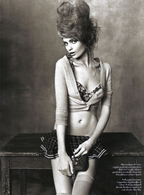 Стивен Мейзел Steven Meisel для итальянского Vogue Стивен Мейзел Steven Meisel для итальянского Vogue