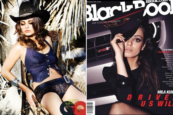 ���� ����� Mila Kunis, ������� GQ, Esquire, BlackBook