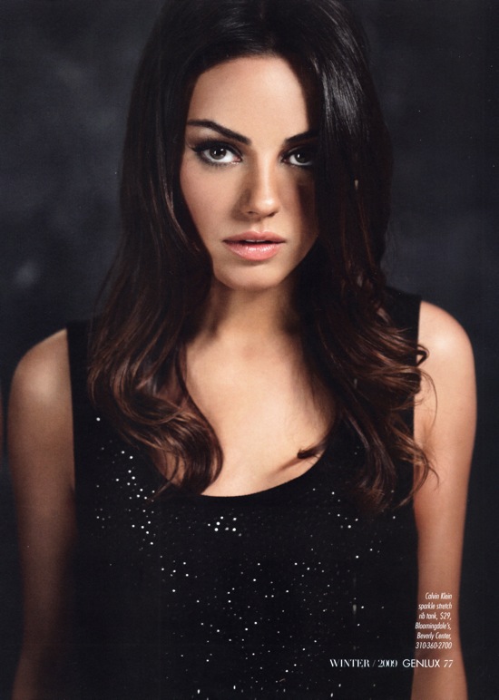 ���� ����� Mila Kunis, ������� GQ, Esquire, BlackBook