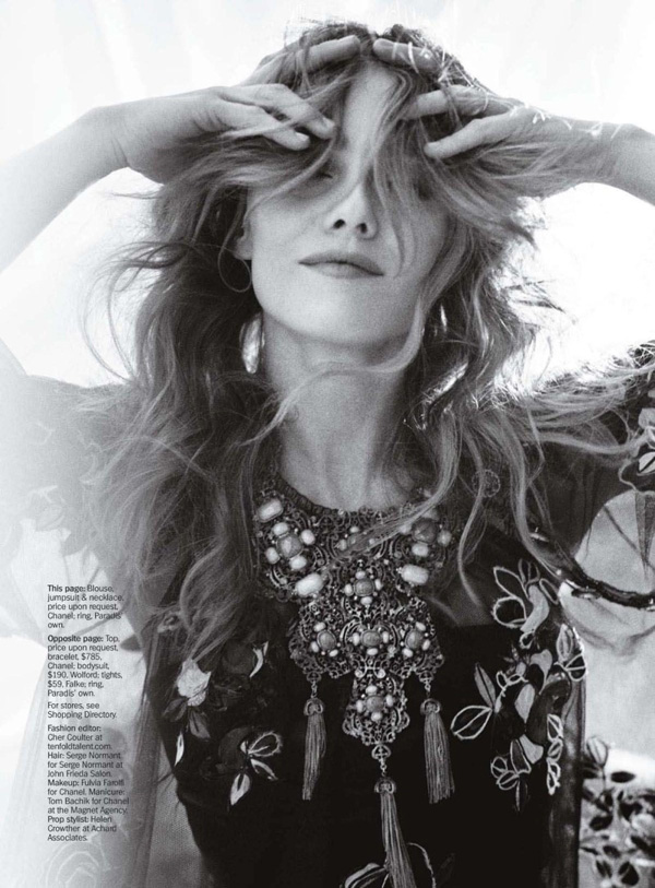 ������� ������ Vanessa Paradis � Marie Claire US