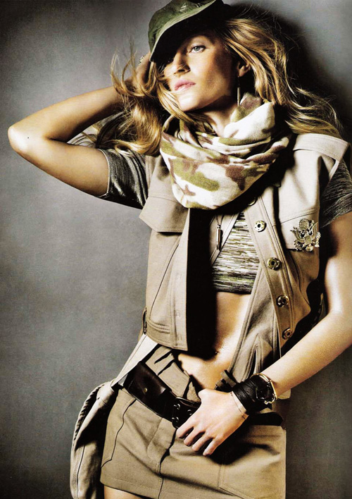 ������ ������� Gisele Bundchen ��� Vogue Korea