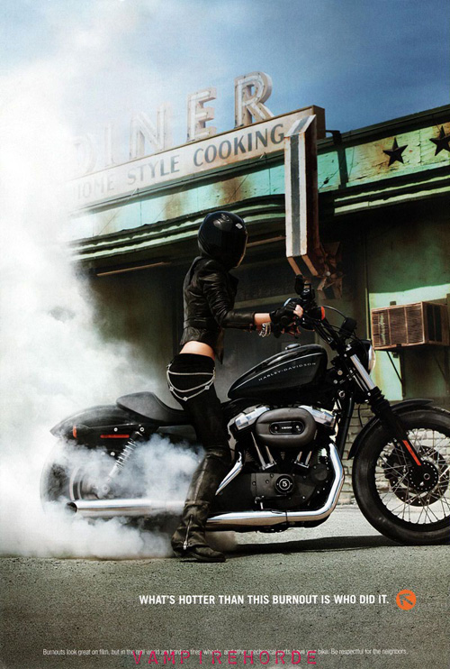 ������ ������ Marisa Miller ������� ��� ������� Harley Davidson 