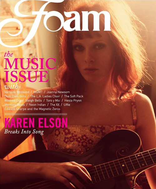 ����� ������ Karen Elson � Foam Magazine 