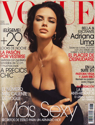 Адриана Лима Adriana Lima в испанском Vogue Адриана Лима Adriana Lima в испанском Vogue