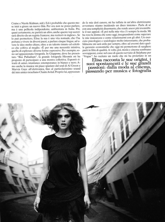 Фотосессии майского номера журнала Vogue Italia Фотосессии майского номера журнала Vogue Italia