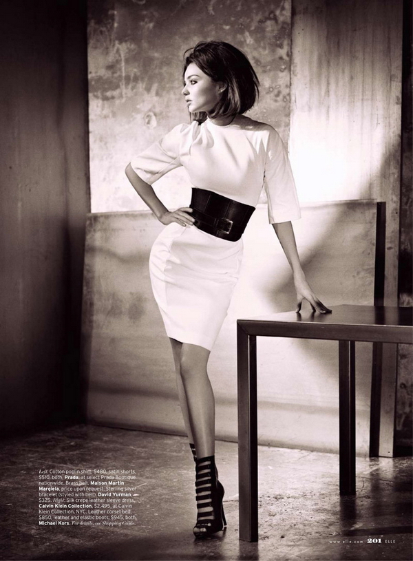 ������� ���� Miranda Kerr ��� Elle US 