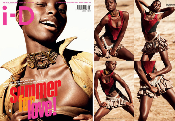 Дженейл Уильямс Jeneil Williams в i-D Summer Дженейл Уильямс Jeneil Williams в i-D Summer