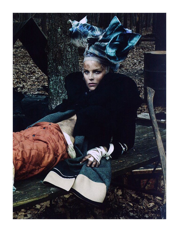 Ева Херцигова Eva Herzigova в Vogue Italia Ева Херцигова Eva Herzigova в Vogue Italia