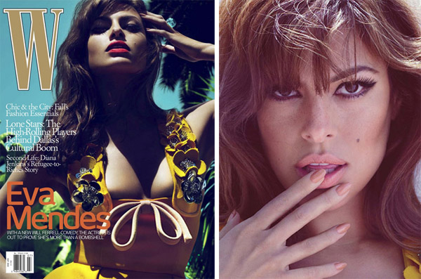 Ева Мендес Eva Mendes для W Magazine Ева Мендес Eva Mendes для W Magazine