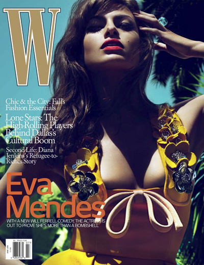 Ева Мендес Eva Mendes для W Magazine Ева Мендес Eva Mendes для W Magazine