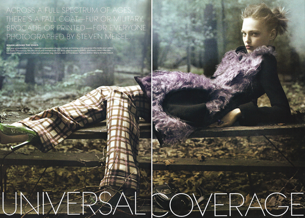 ������ ������ Steven Meisel ��� ������������� Vogue 
