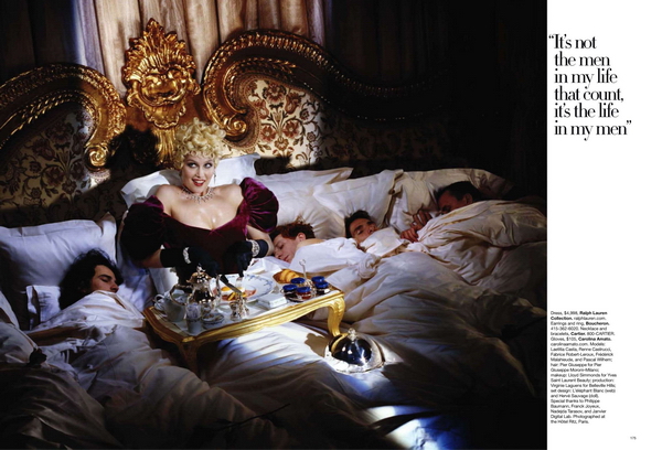 Летиция Каста Laetitia Casta для Harper's Bazaar US Летиция Каста Laetitia Casta для Harper's Bazaar US