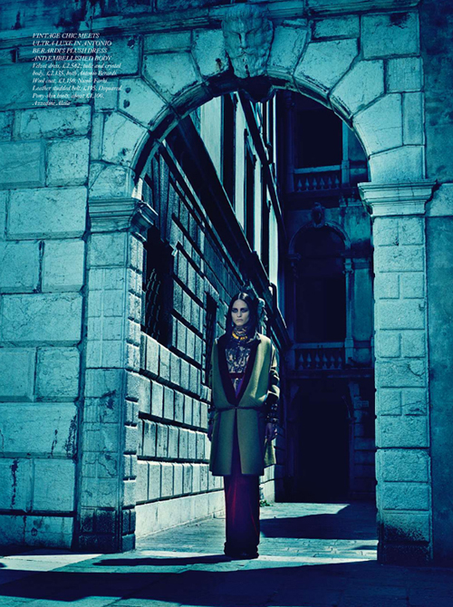 ������ ����� � Harper's Bazaar UK c �������� ����������� Vanessa Hegelmaier
