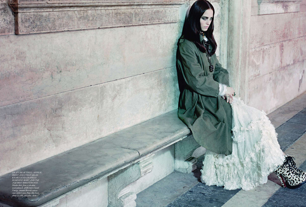 ������ ����� � Harper's Bazaar UK c �������� ����������� Vanessa Hegelmaier