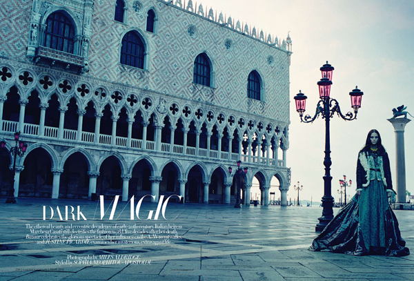 ������ ����� � Harper's Bazaar UK c �������� ����������� Vanessa Hegelmaier