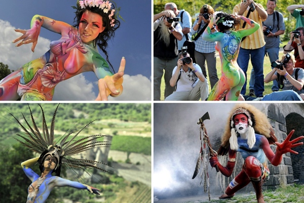 Международный фестиваль боди-арта World Bodypainting Festival 2010 года в городе Зеебоден, Австрия Международный фестиваль боди-арта World Bodypainting Festival 2010 года в городе Зеебоден, Австрия
