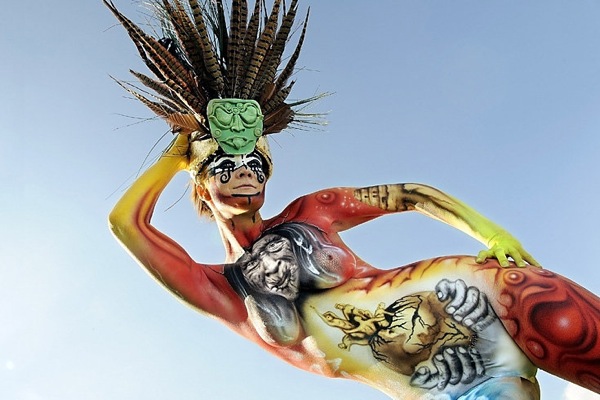 Международный фестиваль боди-арта World Bodypainting Festival 2010 года в городе Зеебоден, Австрия Международный фестиваль боди-арта World Bodypainting Festival 2010 года в городе Зеебоден, Австрия